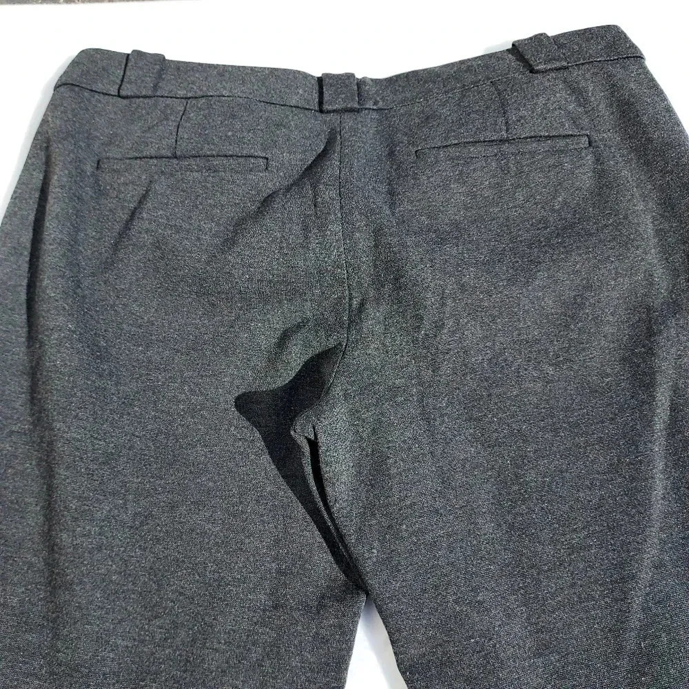 Anne Taylor Loft Marisa Size 4 Stretchable Fabric Business Dress Pants Grey - Picture 5 of 12